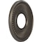Ekena Millwork Berkshire PVC Medallion (Canopies up to 4 1/2"), 10"OD x 3 1/2"ID x 3/4"P, Metallic Weathered Steel CMP10BEDST - alternate 3